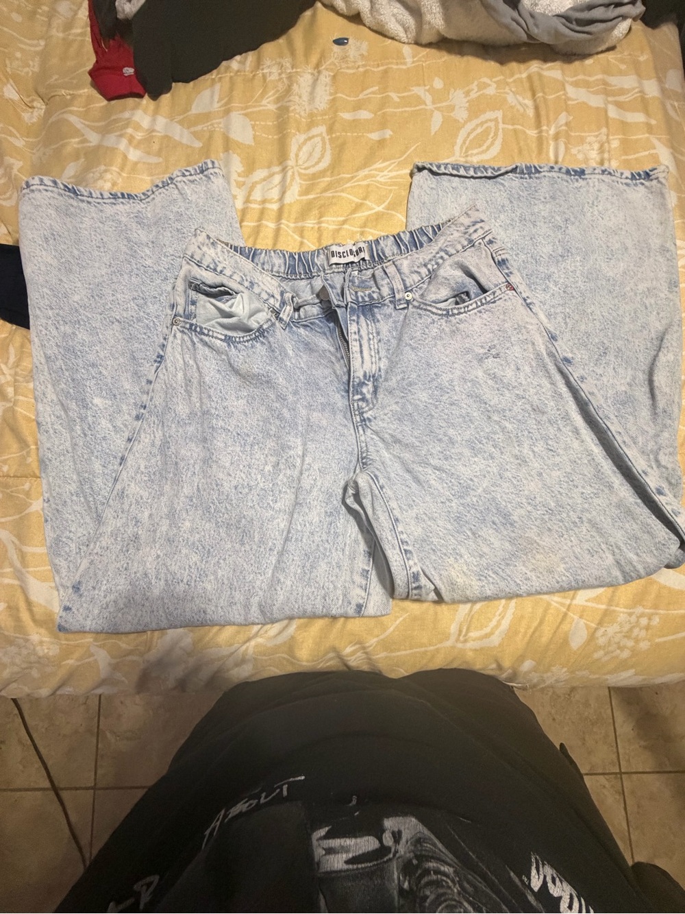 Acid Wash Light Blue womans Jeans